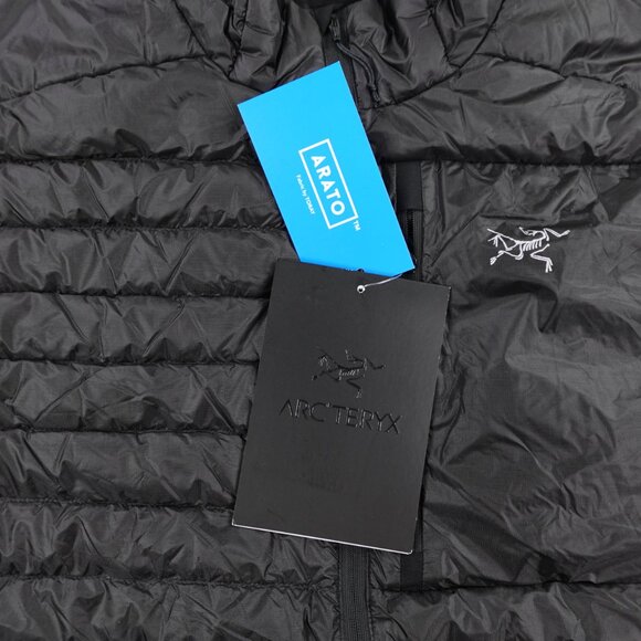 Arcteryx Vest Mens XL Black Cerium SL Sleeveless Puffer Quilted Goose Down NEW - Picture 4 of 11